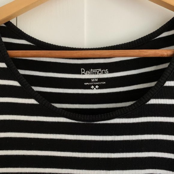 Reitmans Striped Ribbed Tank - Picture 4 of 6